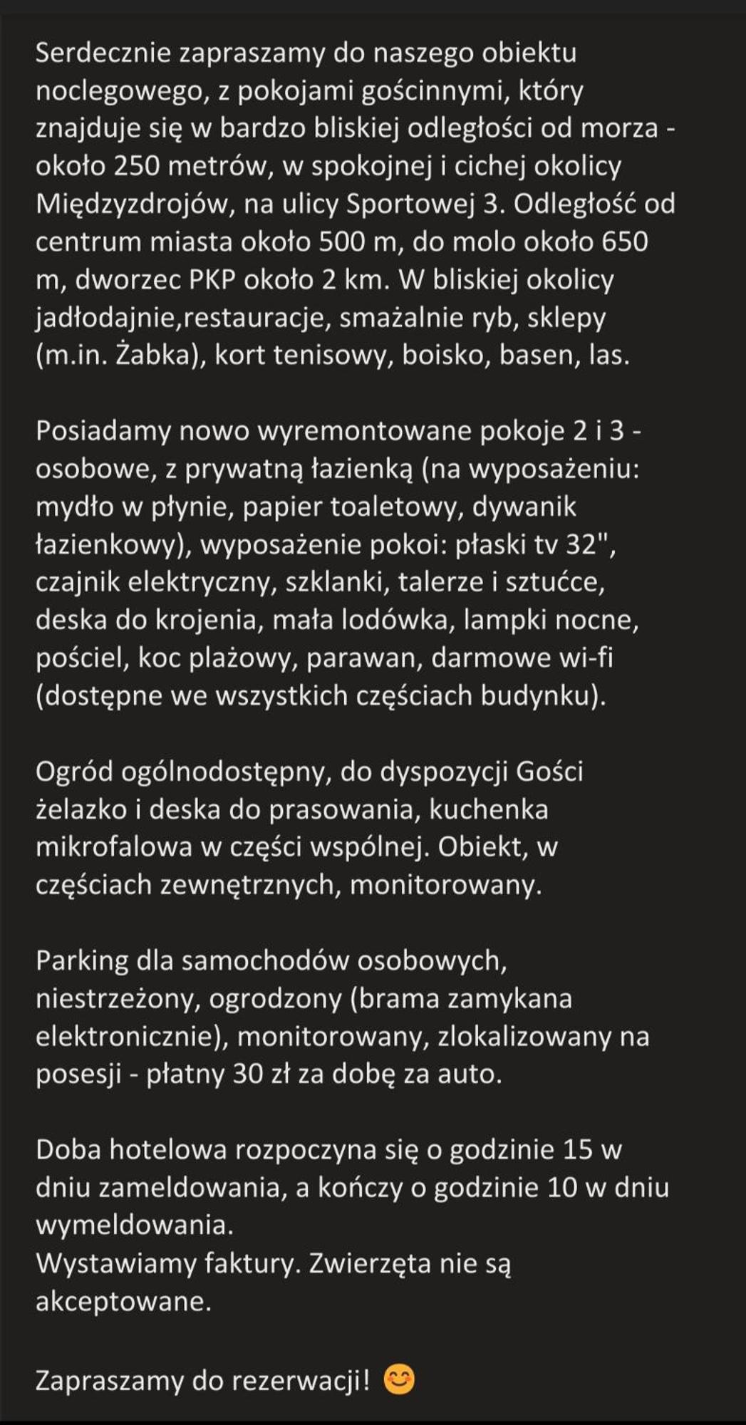 Pokoje Goscinne Gasowscy Dzieci Od 12 Roku Zycia 미엥지즈드로예 외부 사진